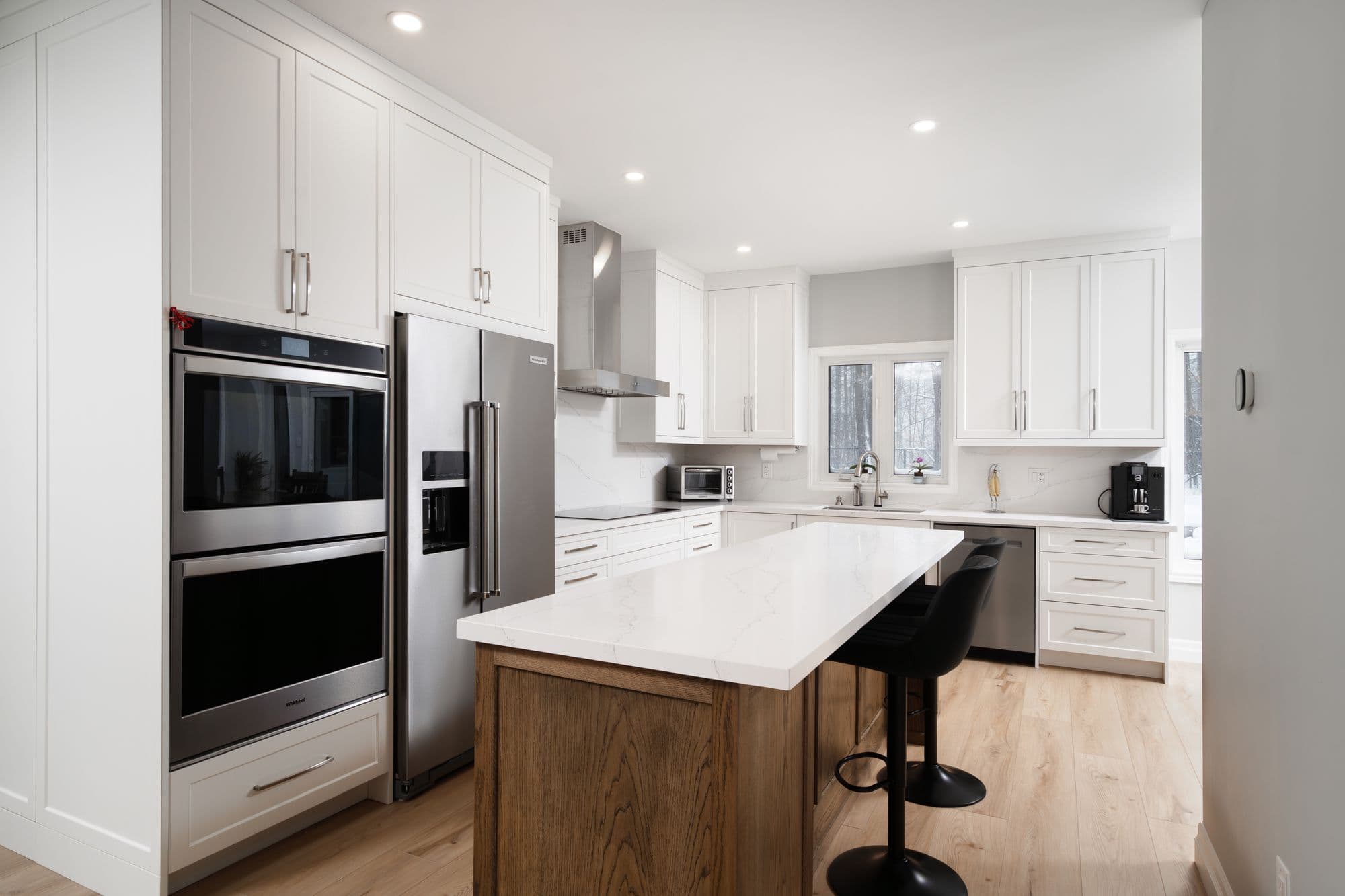 White Shaker & Oak - Image 3